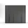 Rauch Drehtürenschrank Skat Pure 251 x 223 x 63 cm Grau