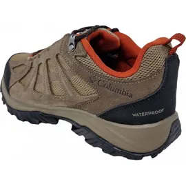 Columbia Redmond III Low Waterproof Herren Pebble/Dark Sienna 42