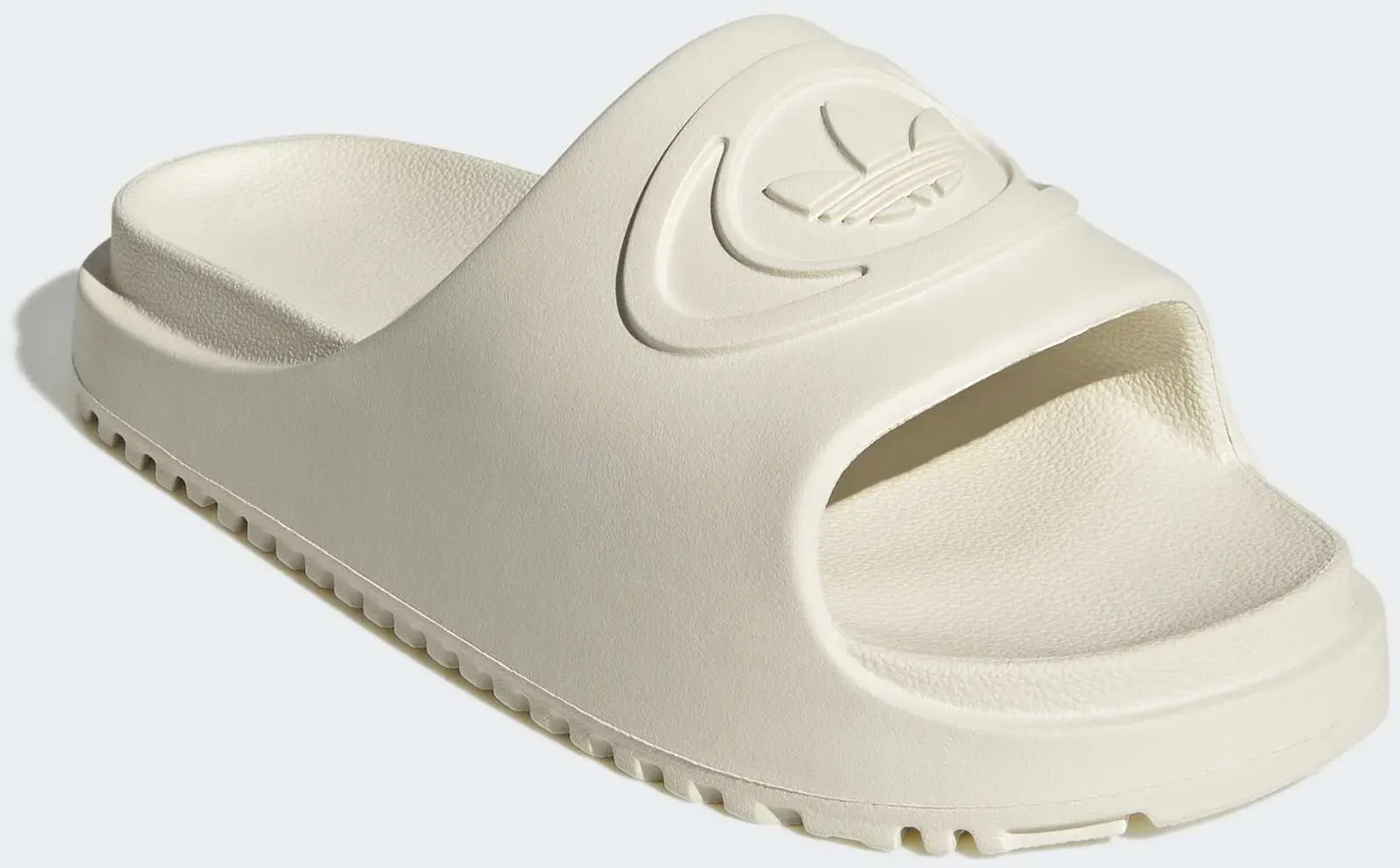 Badesandale ADIDAS ORIGINALS "CAMPUS 00S SLIDES", Damen, Gr. 38, beige (sanftes weiß, sanftes weiß, sanftes weiß), Synthetik, Schuhe Badesandale, Badelatschen