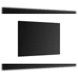 ALLboards Herdabdeckplatte 30 x 40 cm Schwarz