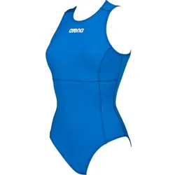 ARENA Wasserball Badeanzug Solid Waterpolo, Royal/White, 30