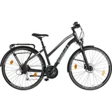 Ghost Reiserad Square 28 Zoll XS Damen 27G Schwarz/Grau - Schwarz