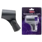 Stagg 15768 Gummi Flexibel Mikrofonklämme (23-29 mm) schwarz