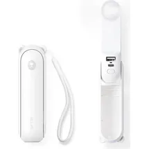 JISULIFE F8 3-in-1 Handventilator 10 cm Weiß