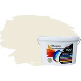 RyFo Colors Silikonharz Fassadenfarbe Lotuseffekt Trend Weißtöne Cremé 10l - bunte Fassadenfarbe, weitere Weiß Farbtöne und Größen erhältlich, Deckkraft Klasse 1