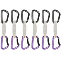 Mammut Workhorse Keylock 17 cm Expressschlinge 6 Einheiten Grau/Alpine Calamint