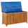vidaXL Garten-Aufbewahrungsbox 113 x 50 x 58 cm Braun