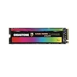 Gigastone M.2 SSD 2TB NVMe SSD Bis zu 7,300MB/s M.2 2280 PCIe Gen4 Ultraschnelle Interne Gaming SSD Laufwerk Spielen Videoschnitt Kompatibel mit Laptop und Desktop Speicher GT6470