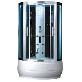 auq2a Design Dusche Duschkabine Glaskabine Duschbox Kompaktdusche 98x98 cm,