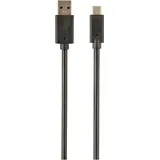 Gembird USB Kabel USB 3.2 Gen 1 (3.1 Gen 1) USB C USB A Schwarz