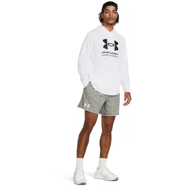 Under Armour Rival Terry Herren-Shorts, 15,2 cm, (112) Onyx White / Onyx White - XS