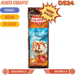 HEARTS Eiskaffee - 10 Stück Vorteilspack / Eiskaffee Karamell