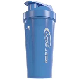 Best Body Eiweiß Shaker blau 700 ml mit Sieb und Mess-Skala