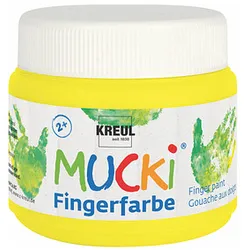 KREUL MUCKI Fingerfarbe neongelb 150,0 ml