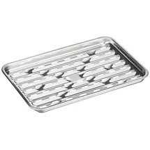 Tepro Grillschale 39,5 cm Edelstahl silber