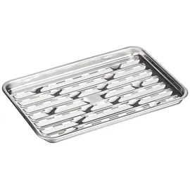 Tepro Grillschale 39,5 cm Edelstahl silber