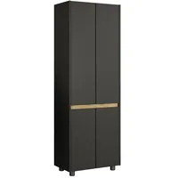 VCM Cosila Hochschrank 165 x 57 x 33 cm Braun Holz
