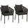 MCW MCW-N41 Gartenstuhl 2er-Set 0 x 0 x 0 cm anthrazit