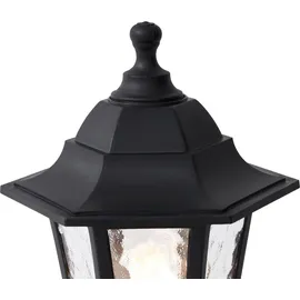 QAZQA Wegeleuchte Kunststoff 122 cm 1x E27 schwarz