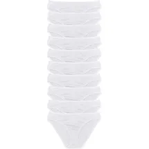 bonprix Slip 10 St. Weiß 40/42