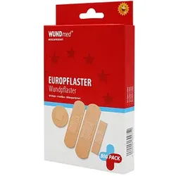 WUNDmed® Pflaster Europflaster Big Pack beige, 50 St.