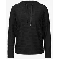 Cecil Langarmshirt in Black | M