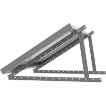 EnjoySolar Aluminium Halterung für Solarpanel bis 680mm 20° - 60° Neigung