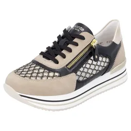 remonte D1329 Damen Weite E Beige/Schwarz 36