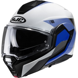 HJC i100 Beston Helm, wit-blauw, XL