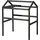Dobar Pflanzturm-Aufsatz Kubus 2.0 mit Ablage 74 x 54 x 89 cm grau
