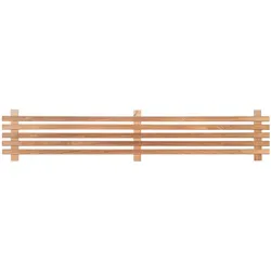Thermoespe Sauna Rückenlehne unten, Abmessung: 16x300x2100 mm