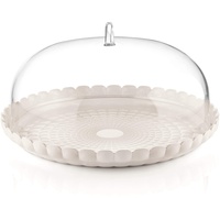 Guzzini Tiffany, Tortenclocke - Milchweiß, Ø 36xh14 cm -