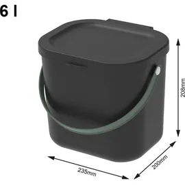 Rotho Albula 6 l black