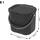 Rotho Albula 6 l black