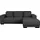 Home Affaire Ecksofa HOME AFFAIRE "BORNHOLM L-Form, B: 234 cm - OTTO. Verlässliche Qualität.", grau (anthrazit), B:234cm H:85cm T:162cm, 100% Polyester, Sofas, Ecksofa, Recamiere links oder rechts bestellbar, Wellenfederung, inkl. 2 Kissen