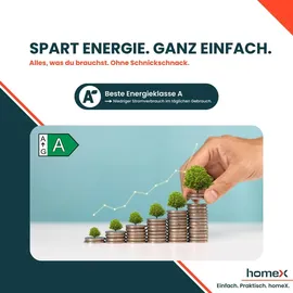 Homex DWFI601442A Einbau-Geschirrspüler (vollintegrierbar, 598 mm)