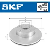 SKF Bremsscheibe