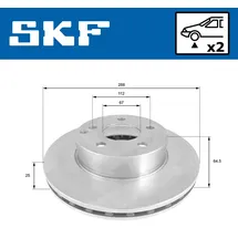 SKF Bremsscheibe