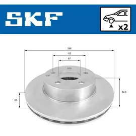 SKF Bremsscheibe