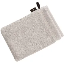 VOSSEN Pure Waschhandschuh 16 x 22 cm stone
