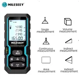 MILESEEY Laser Entfernungsmesser S6 - 50m/165 Ft -Digitales Distanzmessgerät-NEU