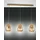 Fabas Luce Britton 3-flg. 40W Durchmesser 60 cm Amber