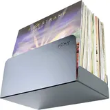 etterr | Vinyl Halter | für 50 Vinyls | 100% Stahl | Schallplatten Wandhalterung | Schallplattenständer | Schallplatten Regal | Schallplattenregal | Vinyl Wandhalterung