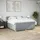 vidaXL Boxspringbett 180 x 200 cm Hellgrau