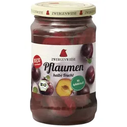 Zwergenwiese Pflaumen - halbe Frucht bio