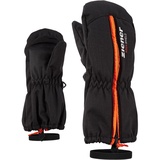 Ziener Baby LANGELO Ski-Handschuhe/Wintersport | wasserdicht, atmungsaktiv, black-stru 80cm