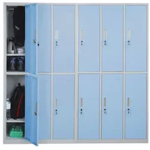 MCW Schließfach Preston T829, Schließfachschrank Wertfachschrank Spind, Metall 12 Fächer