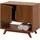 Mendler Waschbeckenunterschrank 61 x 65 x 40 cm Braun