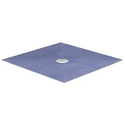 sanibel-Hartschaum-Duschelement PLAN A16 SKR 32024 Ablauf mittig 1500x1500x50mm