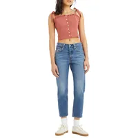 Levi's Damen 501 Crop Jeans, Erin Can't Wait Stretch,